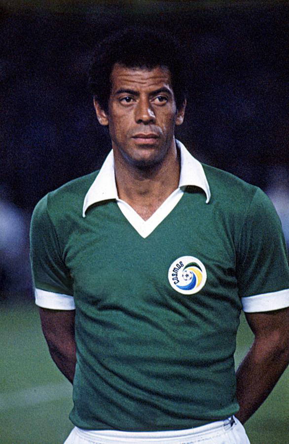 Carlos Alberto Torres, vintage sepia-porträtt