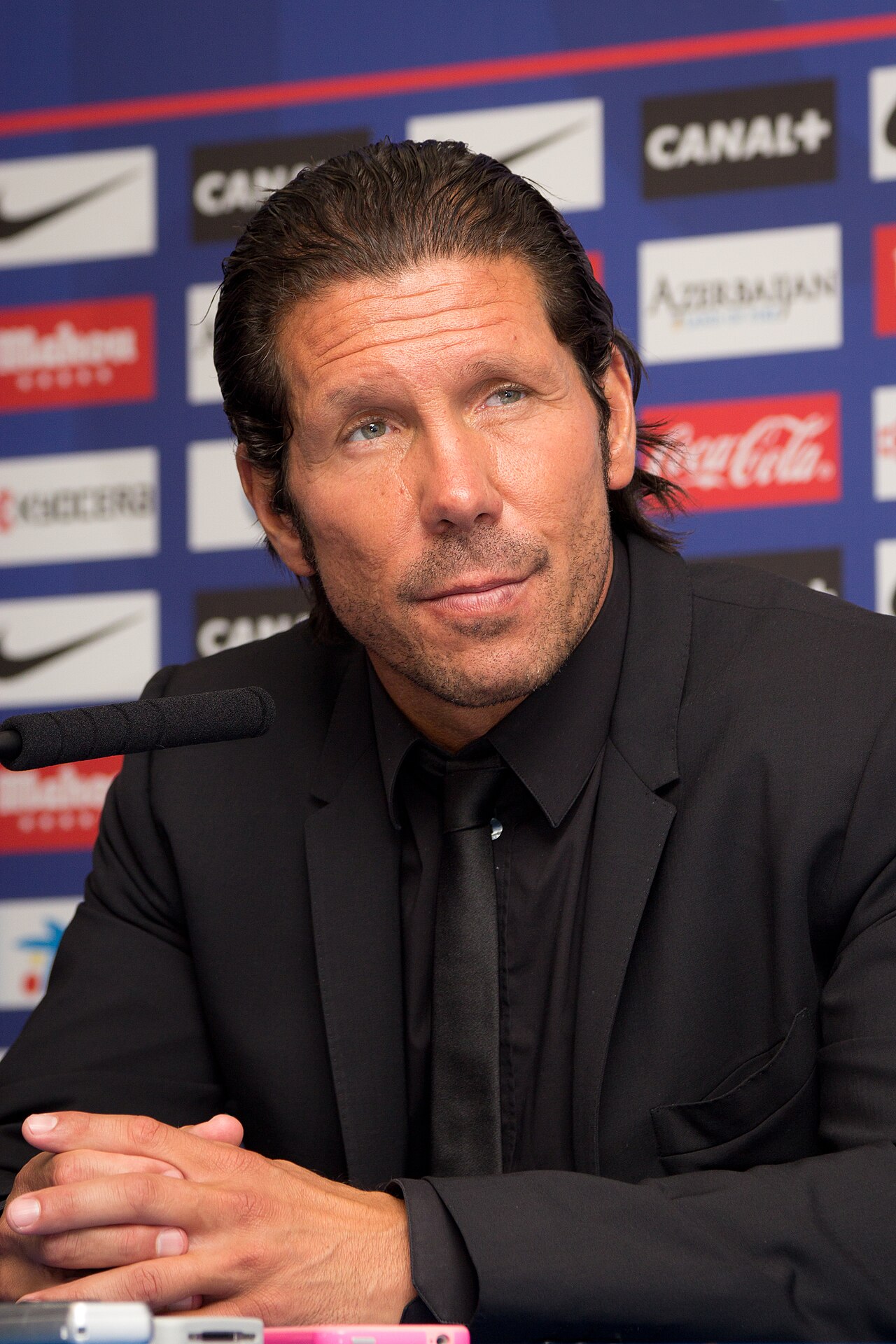 Diego Simeone på Atléticos sidlinje