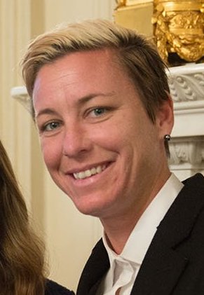 Abby Wambach i USA:s landslagströja